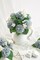 25-Pack Dusty Blue Dahlia Artificial Flowers – Real Touch Foam Faux Flowers for Wedding, Baby Shower, Graduation, Party Favors, Home Decor & Centerpieces